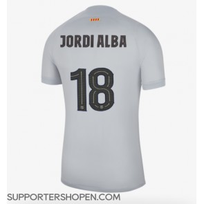 Barcelona Jordi Alba #18 Tredje Matchtröja 2022-23 Kortärmad